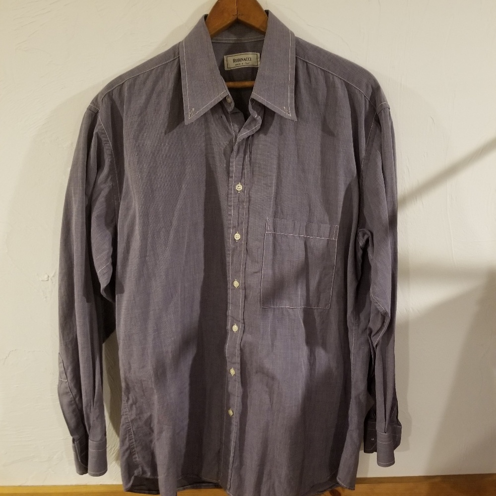 RUBINACCI ITALIAN BUTTON DOWN sz. 16